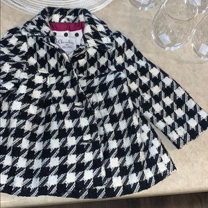 18M girls peacoat with flare at bottom